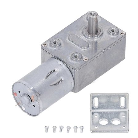 DC Sneg Gear Motor 2W Hastighedsregulering Frem og Tilbage Rotation Sneg Gear Hastighedsreduktion Motor DC24V 0?10RPM Pr. Minut