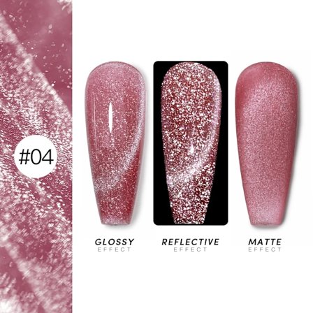 AS 15ml Magnetisk Katt Gel Nagellack Cat Eye Glitter Effekt Semi Permanent 36 Färger Soak Off UV Gel Lack Manikyr Nagelkonst