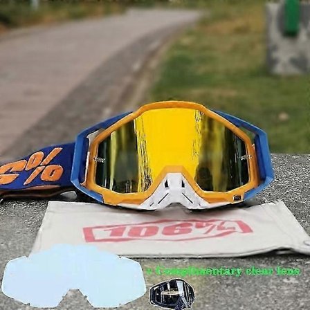 Moottoripyörälasit Motocross-lasit Kypärä MX Moto Maastopyörä ATV Hiihto Ulkoilulasit Skootterilasit Maski Pyöräily