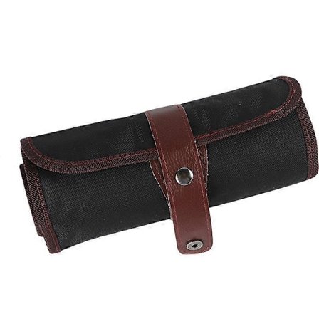 72-spors lerret pennalrull, pennalomme, rullemappe, penn-organisator, rulle-pennal, kullblyanterulling