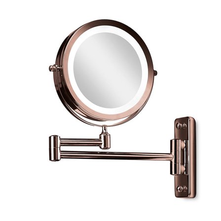 Gillian Jones Dobbeltsidet Vægspejl Kobber, Tøj & Bolig, Tilbehør, Makeupspejle