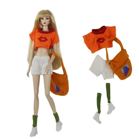 11,5" Doll Clothes Doll Jeans Byxor 7 7