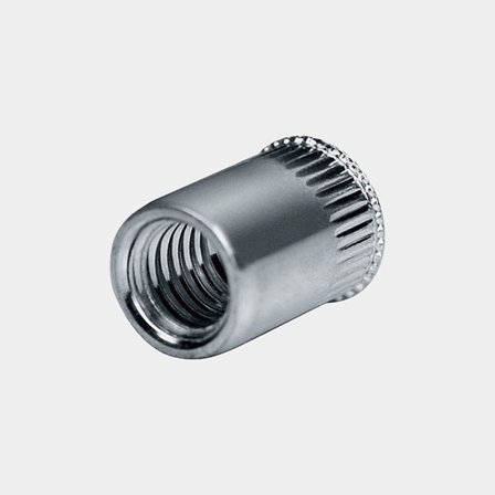 Blindnitmuttrar, rostfritt syrafast stål (A4 / AISI 316, marinklass), M6, 14 mm, 4-pack