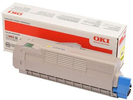 OKI Toner 46507505 Gul - Lyreco - Toner och bläck - Tonerkassetter - Toner OKI