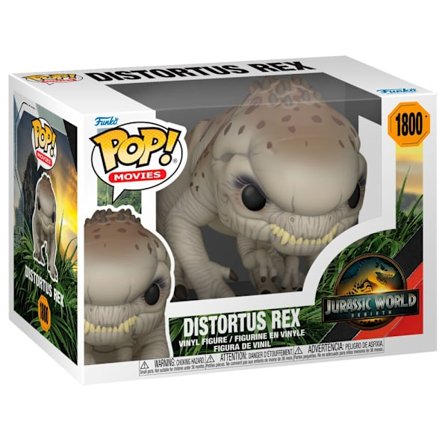 Jurassic World 5 Distortus Rex Action Figur, 12-tums storlek