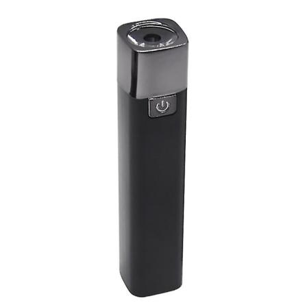 Mini Ficklampa USB Mobiltelefon Laddning Skatt Utomhus Söklampa, 1st, svart