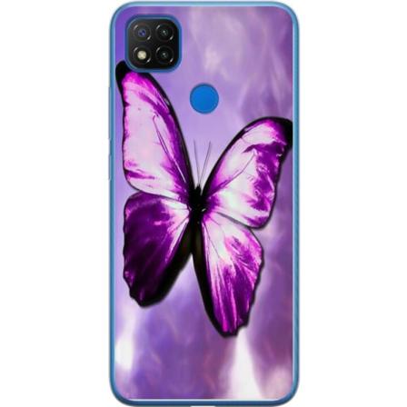 Xiaomi Redmi 9C Deksel / Mobildeksel - Sommerfugl