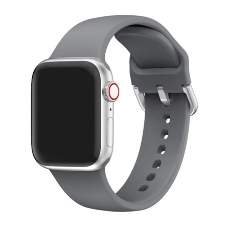 Soft Silikonarmband Apple Watch 38/40/41 mm Grå
