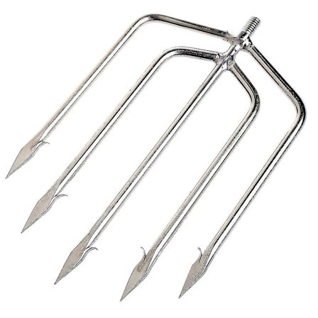 Rustfrit stål Gaffel Harpun Fisk Gaffel Fiskeri Isbryder Tilbehør