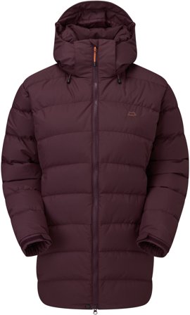 Mountain Equipment Lightline Eco Parka naisten talvitakki, viininpunainen - Talvitakit & Parkat