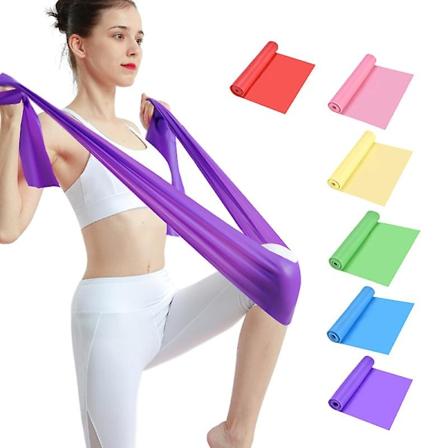 Kuntoilun vastusnauha Kumia Yoga Elastinen nauha Vastusnauha Purple