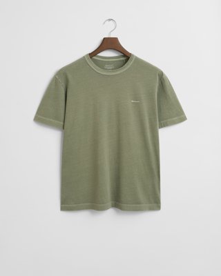 GANT - Solbleket t-skjorte til herre kalamata green
