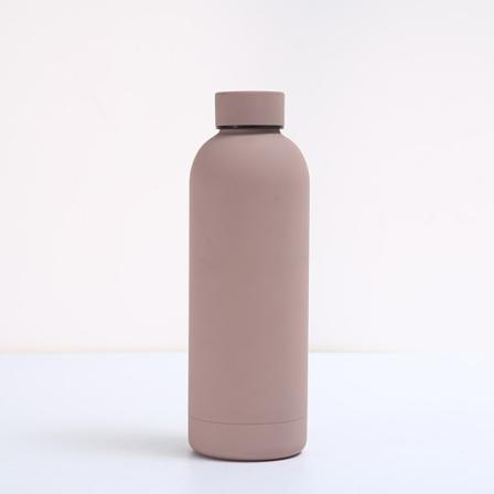Drikkedunk i rustfrit stål - 500 ml, lækagesikker vakuumflaske 500ml