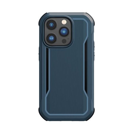 Raptic X-Doria Fort Case iPhone 14 Pro med MagSafe pansret blått deksel