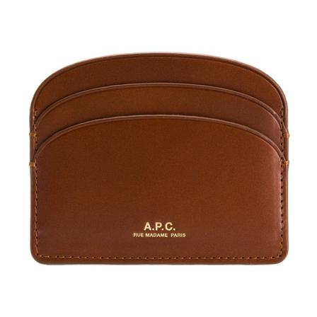 A.p.c. wallet , Bruin , Dames , Maat: ONE Size Portefeuilles
