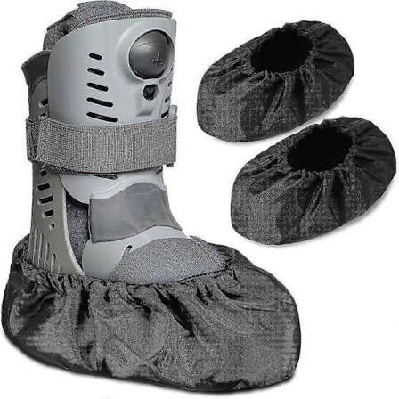 Fotledsskydd för återhämtning, 2 stycken vattentätt halkskydd för promenader