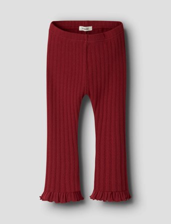 Lil'Atelier Nmfrita Sig Bootcut Legging Lil - Red - 98