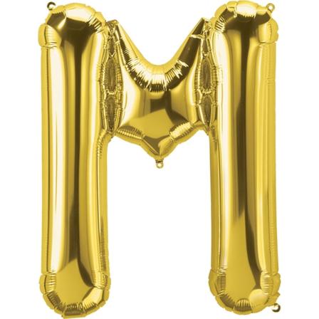 Realmax M Folieballong En Storlek Guld Gold One Size