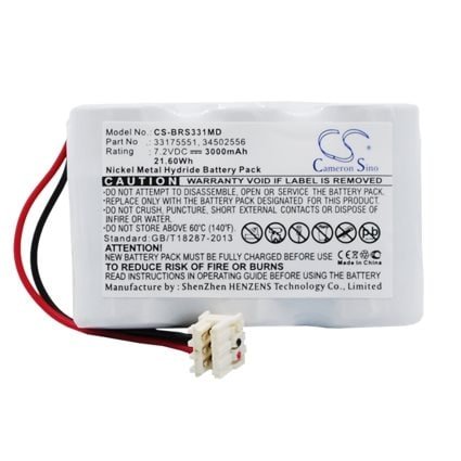 Batteri for medisinsk for Braun Vista Basic, Vista Basic infusjonspumpe
