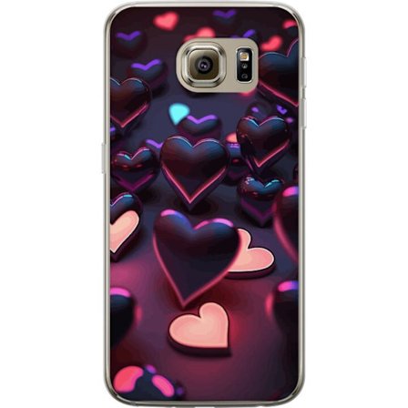 Yhteensopiva Puhelinkuori Samsung Samsung Galaxy S6 KeskiyönSydämet