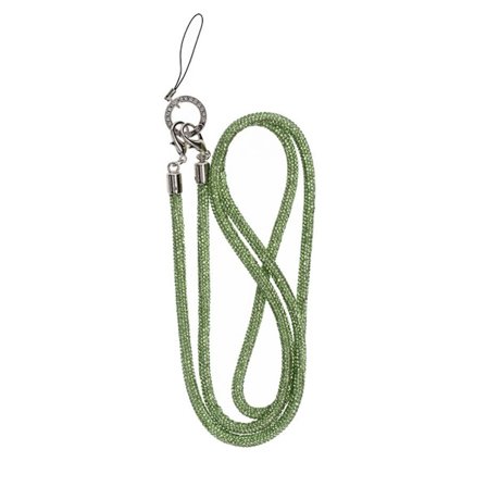 1.2m diamond mobile phone rope hanging obliquely green