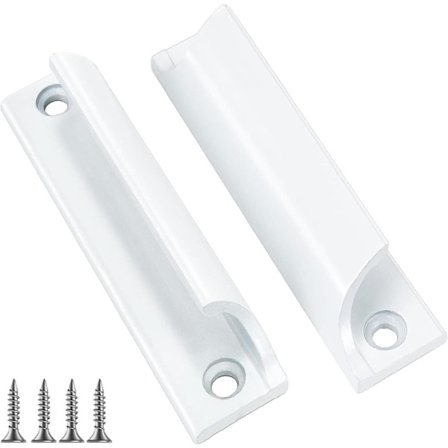 2-delt utvendig dørhåndtak - Skyvedørhåndtak, usynlig innvendig pels