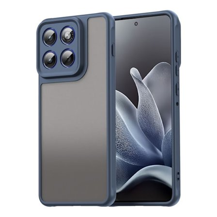 Motorola Edge 70 5G Case Drop Proof Frosted Translucent - Blue