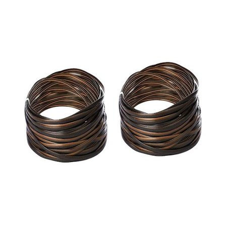 Kaffe Gradient Flad Syntetisk Rattan Reparationsmateriale Rattan Fletværk Reparationskit Til Strik Og Stol T