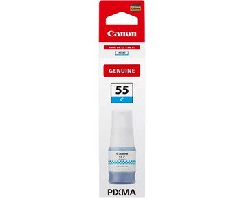 Canon GI-55 Cyan Ink Bottle - Canon GI-55 påfyllnadsbläck cyan