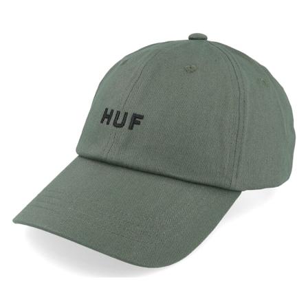 HUF - Set Og Cv 6 Panel Hat Avocado Dad Cap Unconstructed Green Cap - @ Hatstore