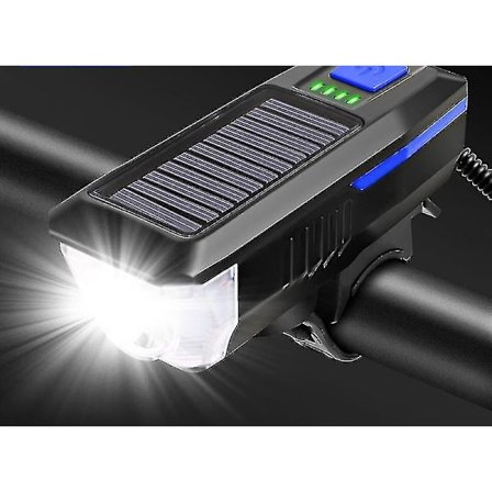 Solcelle Sykkellykter Hodelykter Nattkjøring Terrengsykler Lommelykter