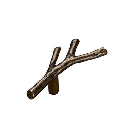 Zink-Legering Skåpshandtag Moderna Lådhandtag Vintage Trädgren Möbeldekor Handtag för Skåp Garderobslådor