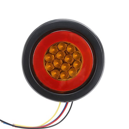 Multifunktions 32LED-baglygte 12-24V Blinklys Ravlys Tågelygte til RV Truck Trailer RV Nem at installere