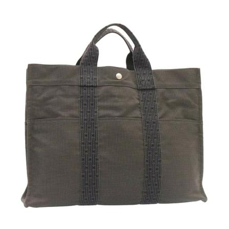 Hermès Vintage, pre-owned Her Line Tote MM Grijs, Dames, Maat:ONE Size,Canvas