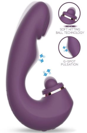Turis Weicher Schlagball mit G-Punkt-Pulsation & Vibration