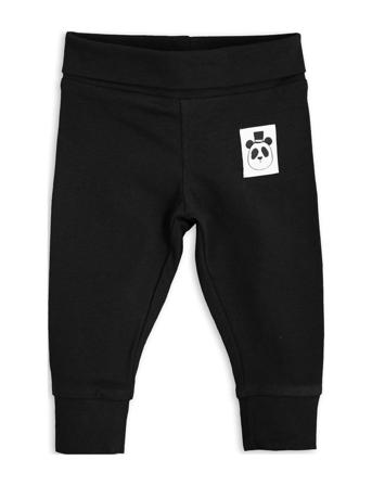 Basic Nb Leggings Baby Trousers Sort Mini Rodini