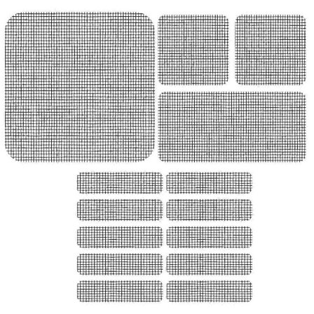 Vinduesnet Reparationslapper Stærkt Selvklæbende Vinduesnet Tape Reparation