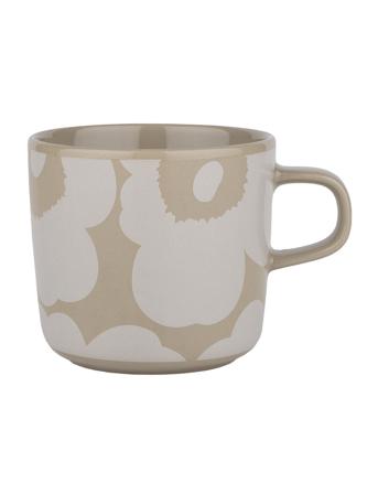 Unikko Cup 2Dl Home Tableware Cups & Mugs Glögg Mugs Beige Marimekko Home
