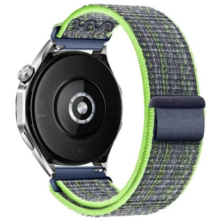22mm 20mm Nylon Loop Band för Huawei Watch 5/4/GT5/4/3/2 Pro 46mm Handarbete Armband Amazfit Active2/Balance 2 Rem