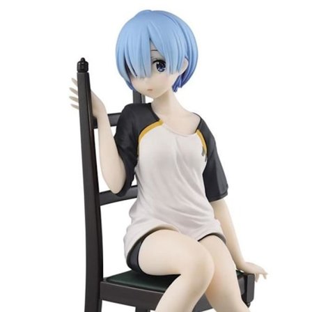 Figur - BANPRESTO - Rem T-Shirt ver. - 21 cm - Inomhus - Hög kvalitet