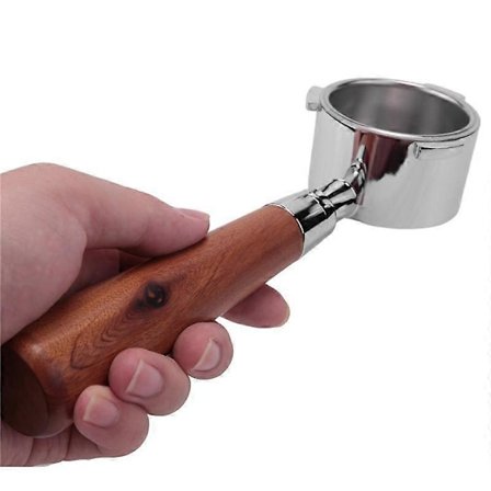 51mm Bottenlöst Portafilter 3 Öron för Espressomaskiner EC0680 och EC0685 med 1 Kopp Filterkorg Ingår