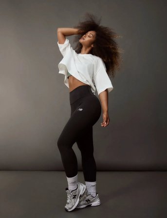 New Balance Nb Harmony High Rise Legging 25" - Black - L