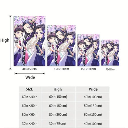 1 Ultra-myk flanellteppe med Slayer Demons-design – Komfortabel lurteppe for seng, sofa, stol, camping, kontor & gaver – Helårsbruk [D]