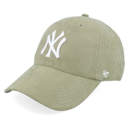 47 Brand - MLB Schwarz unconstructed Cap - New York Yankees MLB Suede 47 Clean Up Sedalwood Dad Cap / Unconstructed @ Hatstore