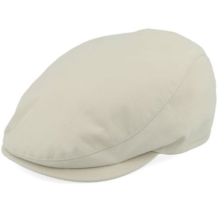 Mayser - Beige flatcap Keps - Matteo Sunblocker Grey Flat Cap @ Hatstore