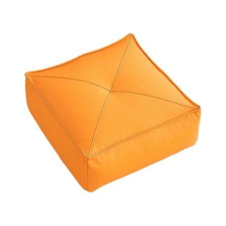 Gulvpute Terrassedekorasjonspute Firkantet Dekorativ, Tatami-puter Gulvsetepute for Balkong Kontorstol Yoga Barn Lek-Perfekt