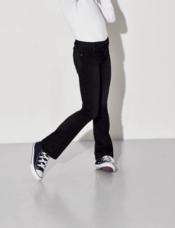 Kids Only Kogroyal Life Reg Flared Pim600 Noos - Black - 122