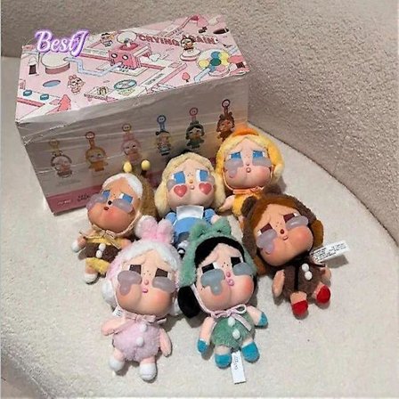 Crybaby Crying Again Series Vinyl Face Plysjdukke Bekreftet #Best