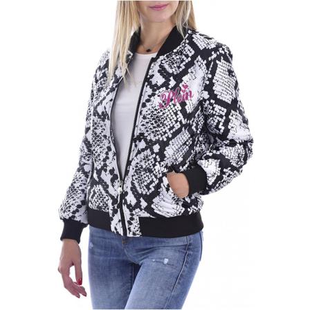 Philipp Plein - Bomberjackor - Svart - Dam - Storlek: L, Dam, Storlek: L