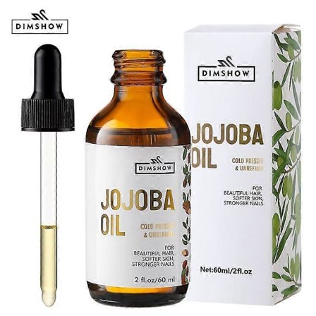 Jojobaolje for hår, ansikt og hud. Gua Sha-olje for ansiktsmassasje og dermaplaning, økologisk, 100 % ren, naturlig